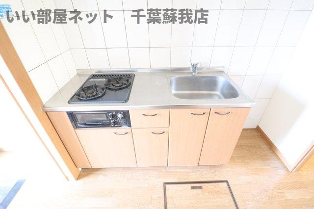 ガーデンハウスのキッチン|使いやすいキッチンです