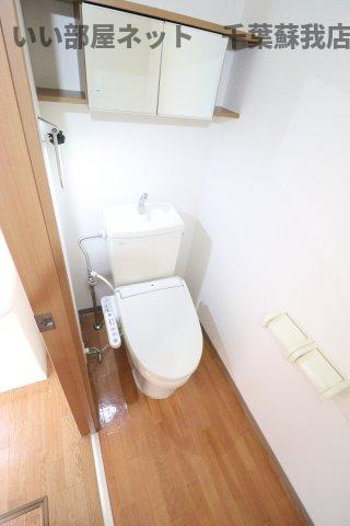 ガーデンハウスのトイレ|シンプルで使いやすいトイレです