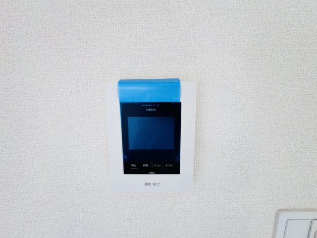 柏市今谷上町新築戸建【光ケ丘小学校:６分】のセキュリティ|来客時も安心のTVモニター付きインターフォン
