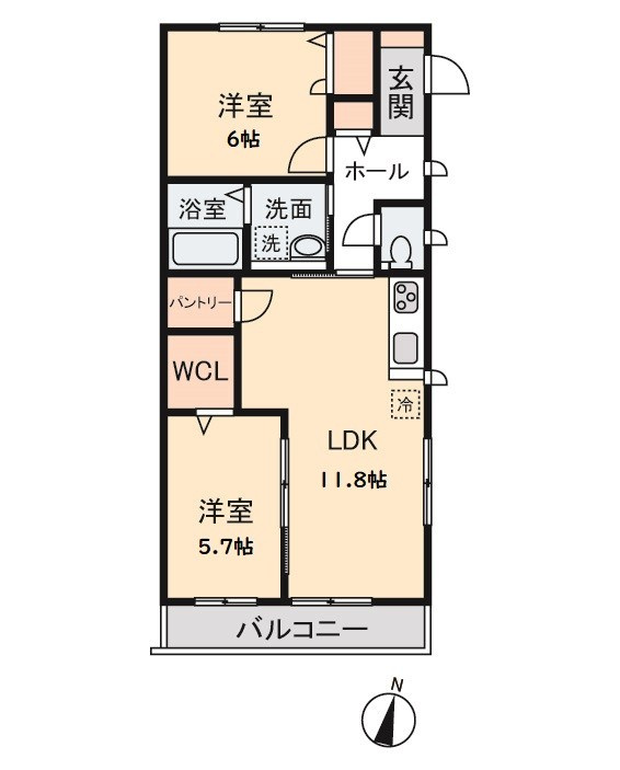 ウェルストンの間取り