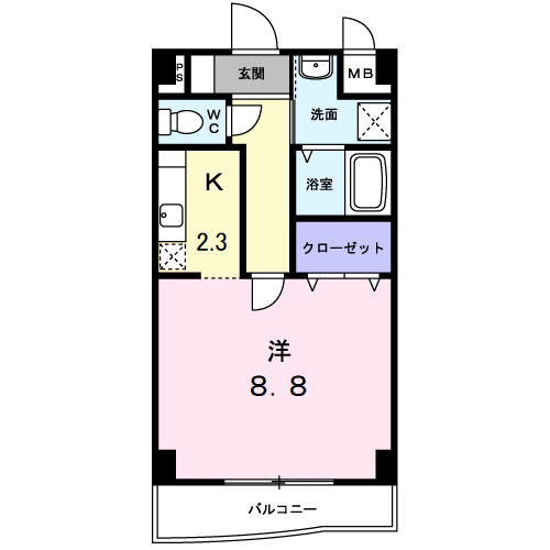 アルバ・美合の間取り