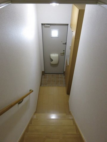 レインボーヒルの玄関