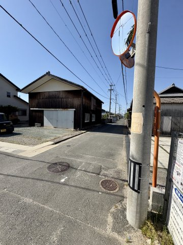 柳川市鍛冶屋町第1 2号棟の前面道路含む現地写真