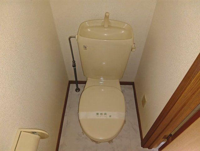 ハイツ友舞Ⅴのトイレ|清潔感のあるトイレです