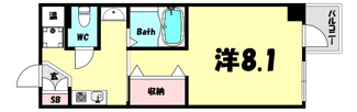 【間取り】 | ハーヴィス神戸