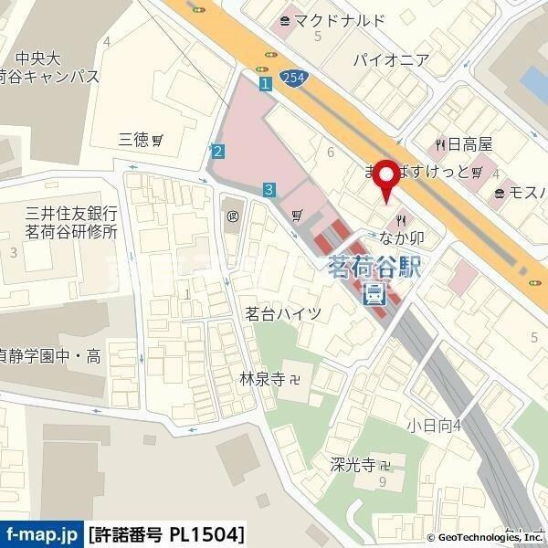 フォレストヒルズ小日向の地図