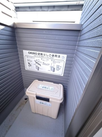ベネフィス観音町のバルコニー