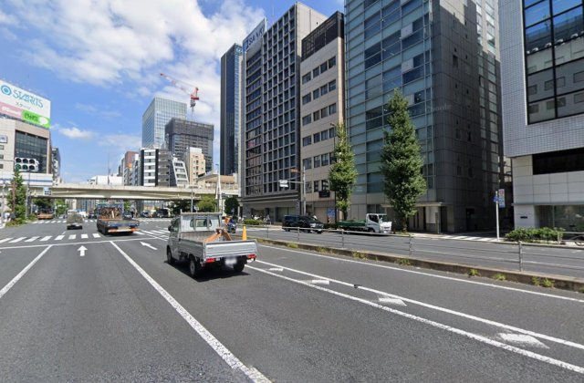 港区芝２丁目の事務所の周辺