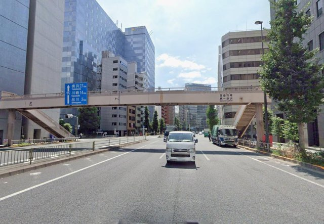港区芝２丁目の事務所の周辺