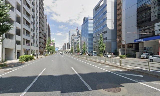 港区芝２丁目の事務所の周辺
