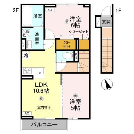 コーワロジデンスの間取り