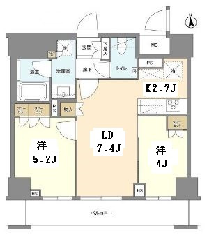 OPEN RESIDENCIA御徒町の間取り