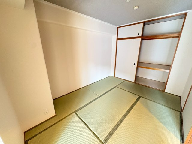 舞子台グリーンマンションの和室|和室があると落ち着いた雰囲気になりますね