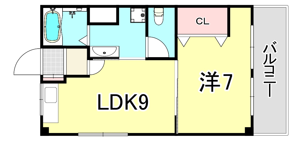 ハイツ77-2の間取り