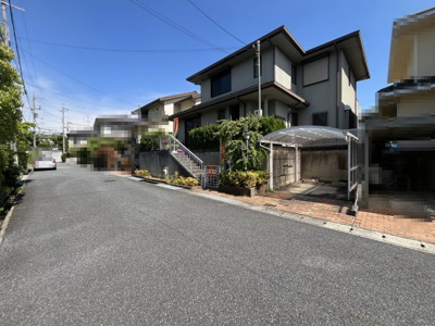 【前面道路含む現地写真】 | 桂木３丁目　中古戸建