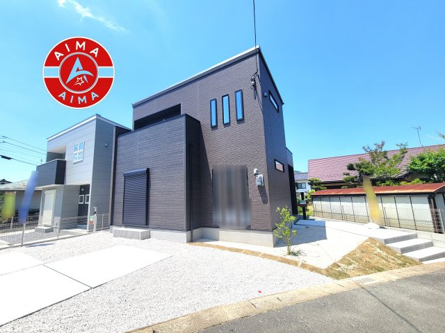 太宰府市石坂2丁目第1-2棟（2号棟）　の外観|デザイン性のある外観です。