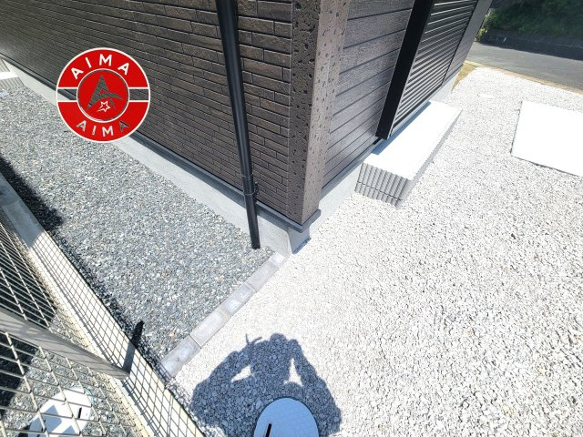 太宰府市石坂2丁目第1-2棟（2号棟）　の庭|お庭で自由な時間を過ごせます。
