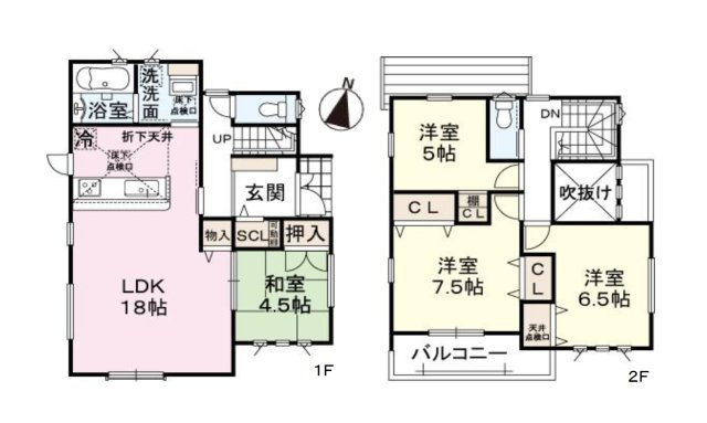 太宰府市石坂2丁目第1-2棟（2号棟）　