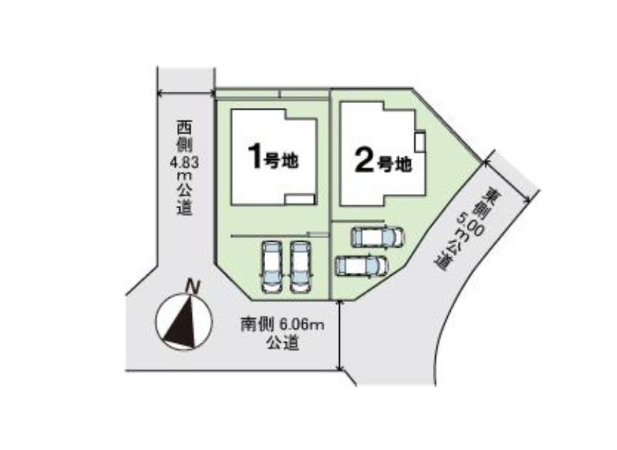 太宰府市石坂2丁目第1-2棟（2号棟）　の間取り