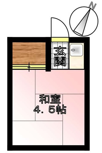 南大塚コーポの間取り