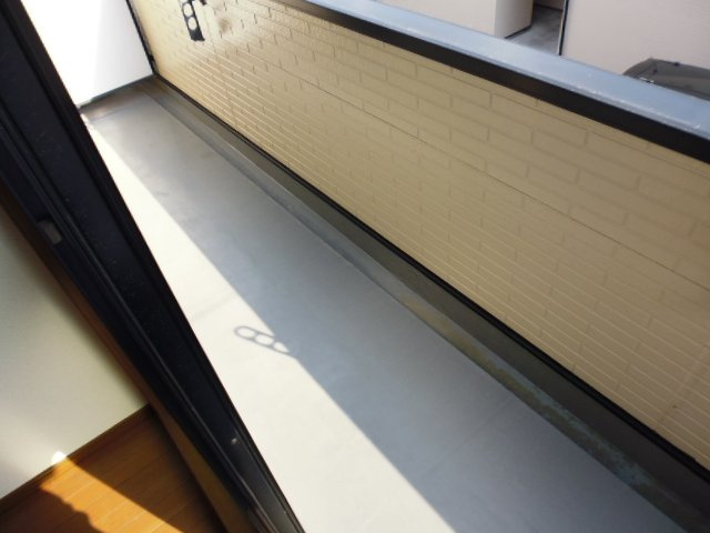 サンパティーク日向のバルコニー