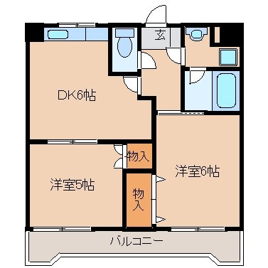 レジデンス亜依Ⅱの間取り