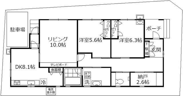 【間取り】 | 小深作戸建て