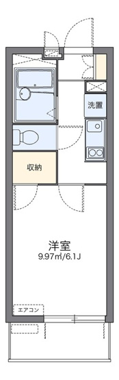 【間取り】 | レオパレスＨＩＭＡＷＡＲＩ