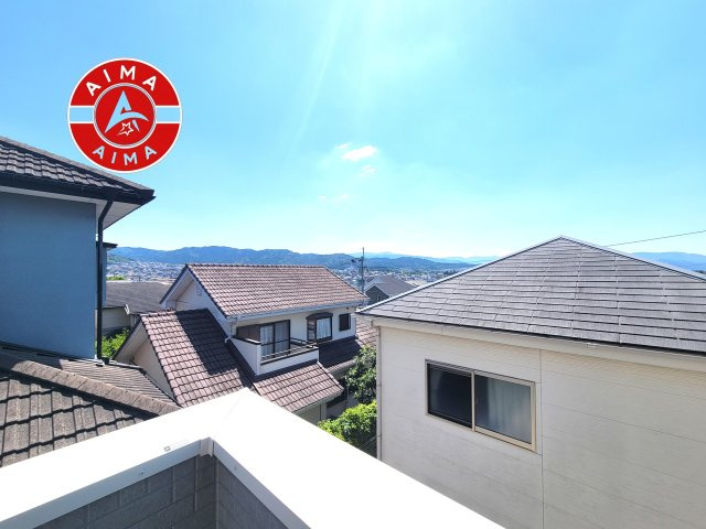 大野城市南ケ丘1丁目第6-2棟（2号棟）　の展望|窓から緑が見える物件も魅力的です。