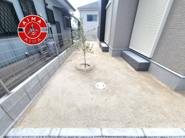 大野城市南ケ丘1丁目第6-2棟（2号棟）　の外観|お庭で自由な時間を過ごせます。