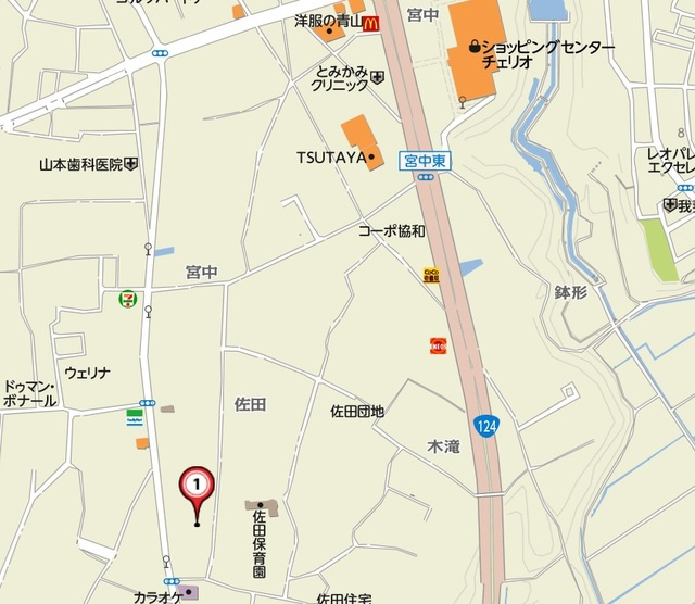 さくらメイトの地図|案内図