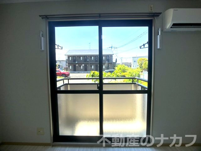 ゆとりす小川　3号棟のバルコニー|※地震前の写真です