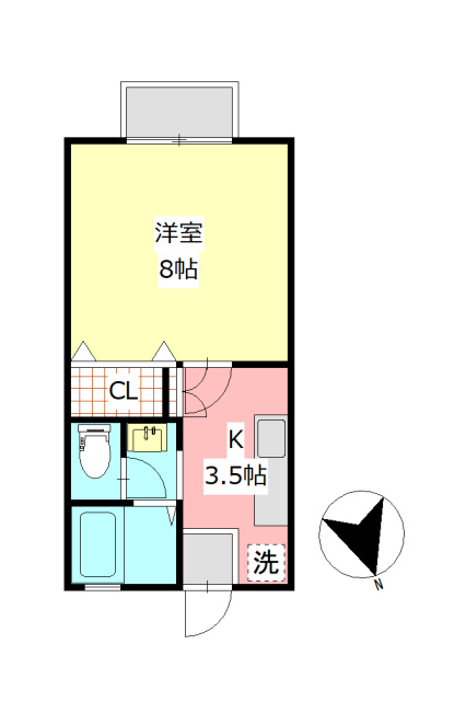 ゆとりす小川　3号棟の間取り