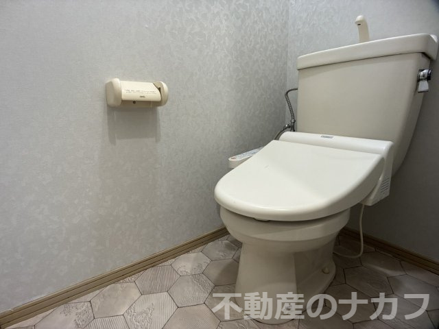 ゆとりす小川　3号棟のトイレ|※地震前の写真です