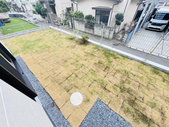 柏市増尾８丁目新築戸建（増尾２期）の庭|南側庭スペース