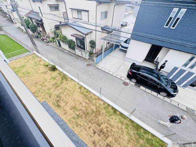 柏市増尾８丁目新築戸建（増尾２期）の展望|バルコニーより南側眺望・南道路で日当たり良好♪
