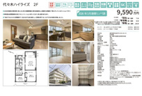 代々木ハイライズ　仲介手数料無料＋50万円現金プレゼント中の画像