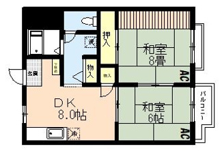 【間取り】 | ドエル立石 | 間取りです。