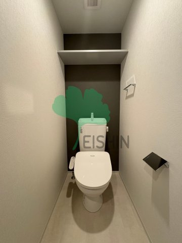 S-RESIDENCE半道橋achieveのトイレ|清潔感のあるトイレです。