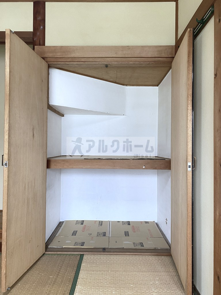 川北3丁目5DK戸建ての収納