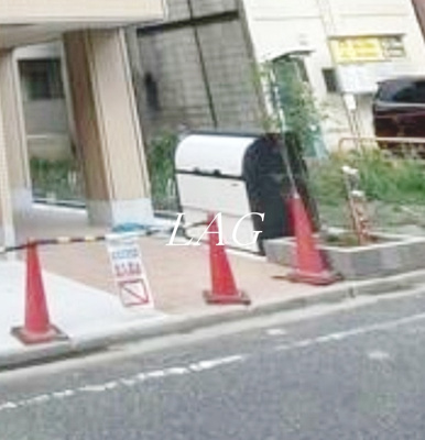 【その他共用部分】 | ルル浅草千束 | 敷地内ゴミ置き場です。