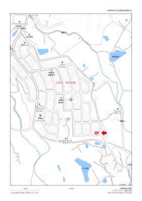 【地図】 | 神陽台　売り土地　70坪