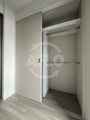 アーバネックス谷町四丁目の収納|アーバネックス谷町四丁目　クローゼット