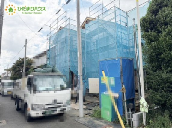 柏市西原14期　新築戸建　1号棟の駐車場|2台分可能な駐車スペース(^^)/車種により異なる場合がございます。