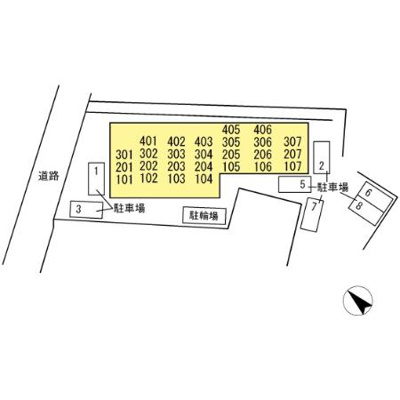 【区画図】 | フロントアイランドハイツ