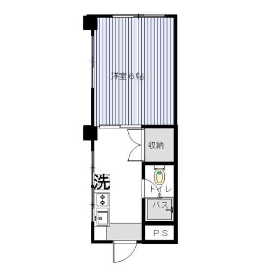 【間取り】 | 横山ビル | 【横山ビル】