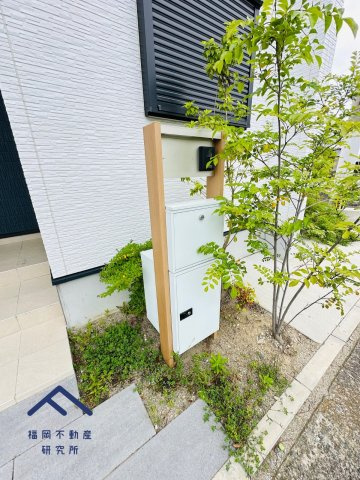 福津市津屋崎1丁目１号棟　戸建ての庭