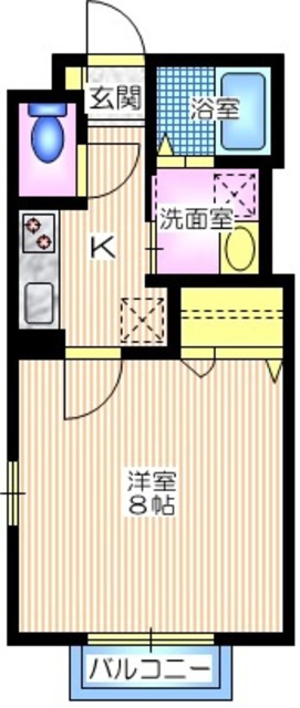 ミニヨンの間取り|2面採光　レイアウトしやすい形の間取り