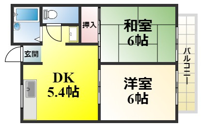 サンフォレスタの間取り