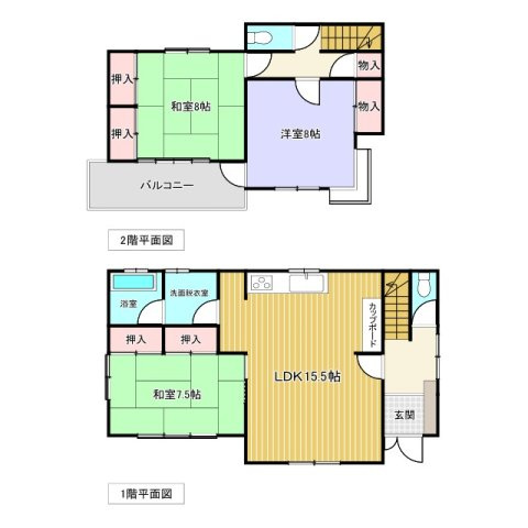 高崎市井野町の間取り